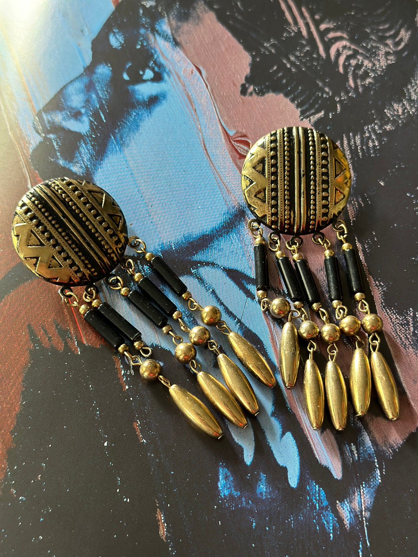 Vintage "Tribal" Earrings