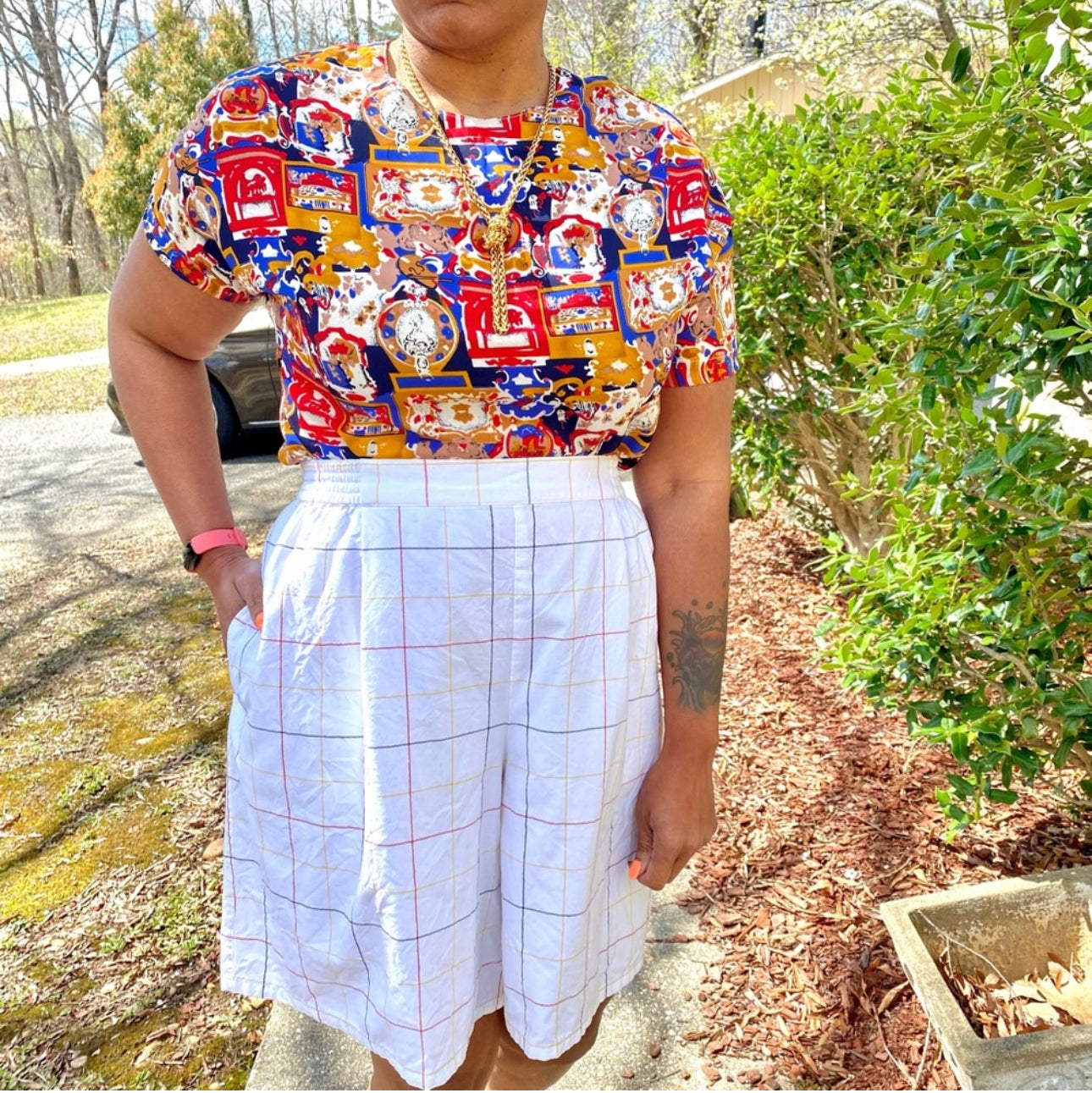 Vintage CHE STUDIO Blouse Size Medium
