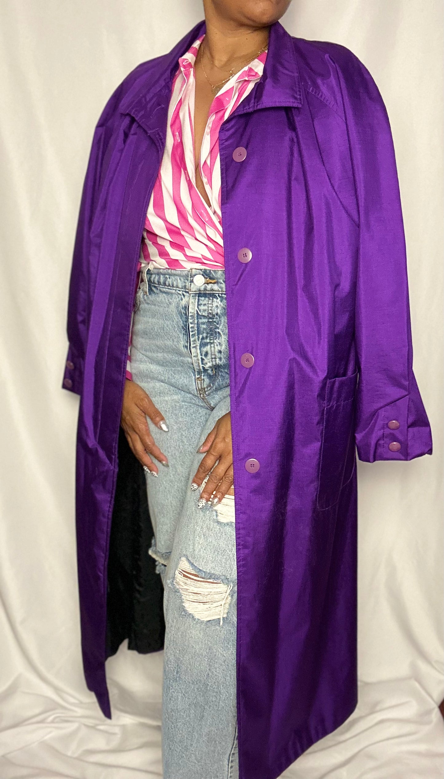 Vintage Trench Coat Size 12