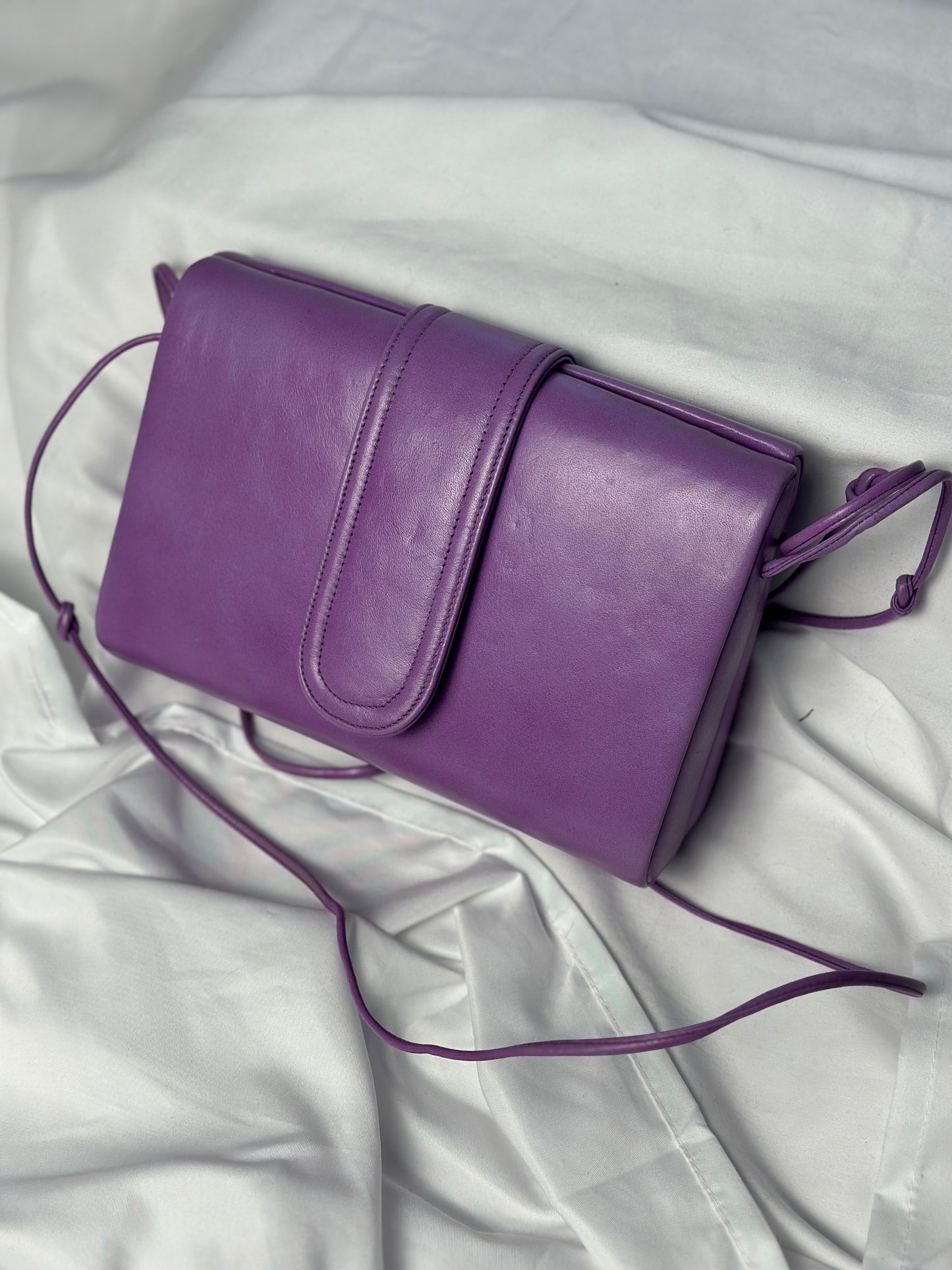 Vintage Lavender Purple Handbag