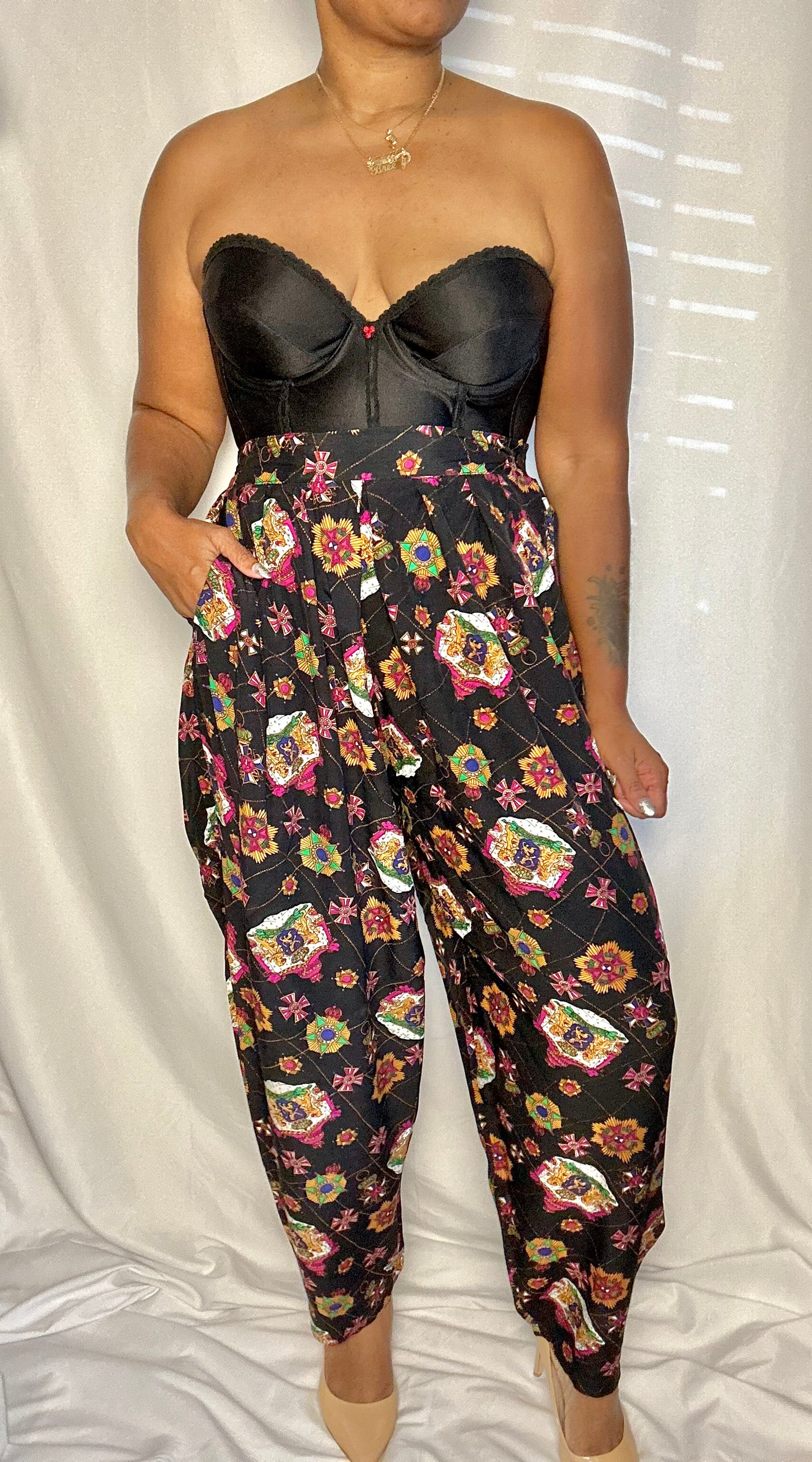 Vintage Novelty Trousers Size L - XL