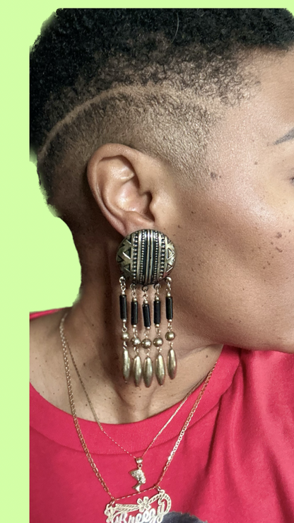 Vintage "Tribal" Earrings