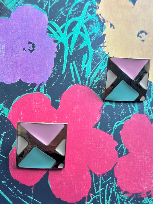 Vintage Pastel Earrings