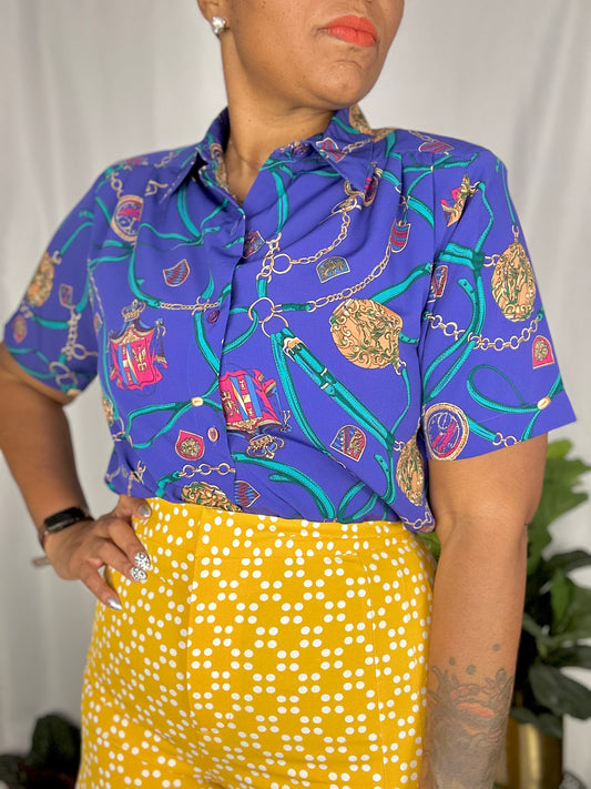 Vintage Alfred Dunner Blouse size S - L